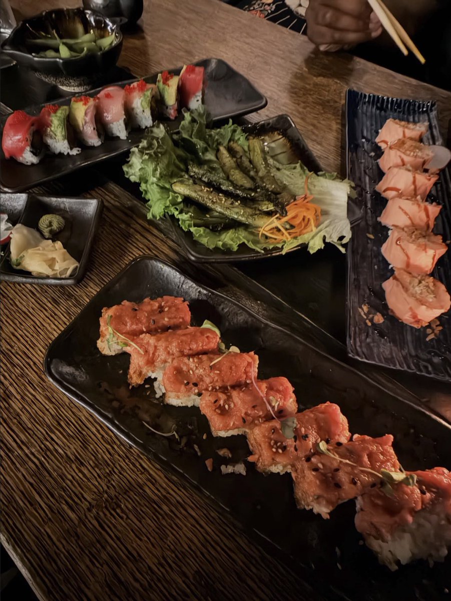 SandasSally's tweet photo. 02.14.26 🍣🥢🖤￼ https://t.co/LrGyw7QDgI