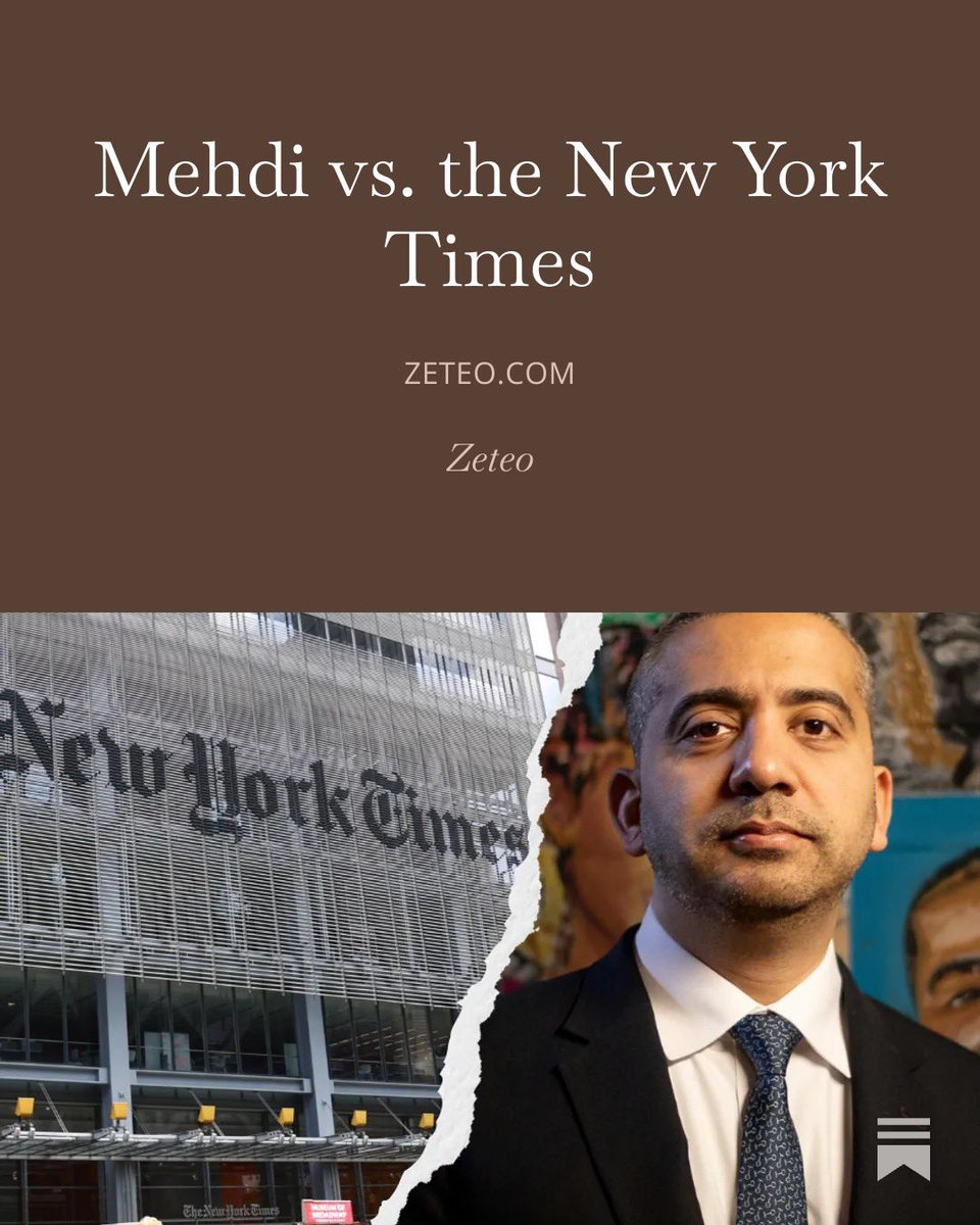 zeteo_news's tweet photo. Mehdi vs. the New York Times

The Times called out our editor-in-chief for supposedly "misstating the facts" on its softball coverage of the GOP, versus its nonstop criticisms of progressives. But @mehdirhasan came back with receipts. https://t.co/r4uy0x41Ix