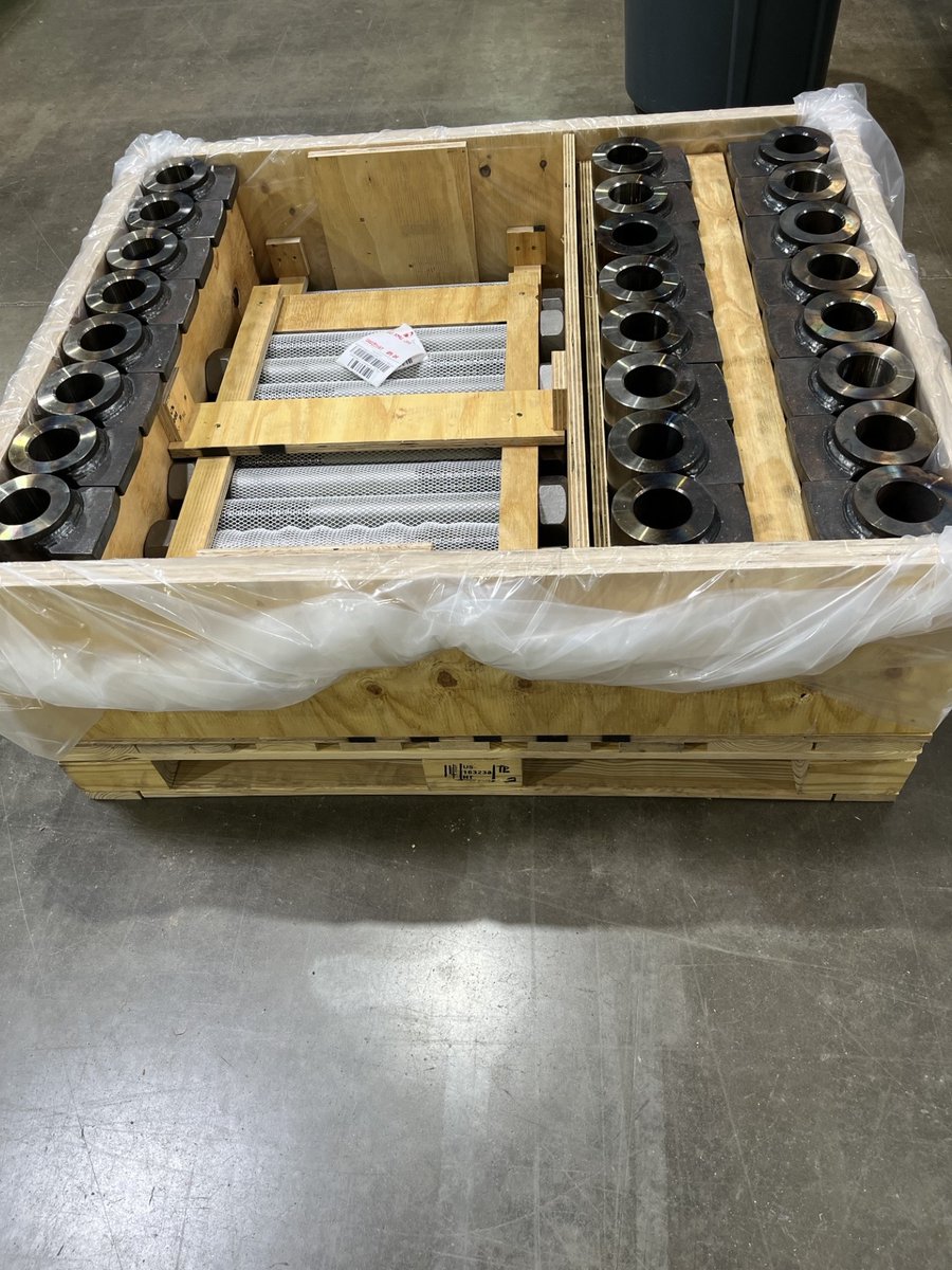 SmartBolts's tweet photo. Shipping soon: EX5600 Track Frame Kits with washers for a 596-ton hydraulic mining excavator. SmartBolts® Aftermarket Kits are available for supported CAT, Hitachi and Komatsu models. 
https://t.co/V1wi8gYbnz

#smartboltsaftermarketkit https://t.co/h13JyossRq