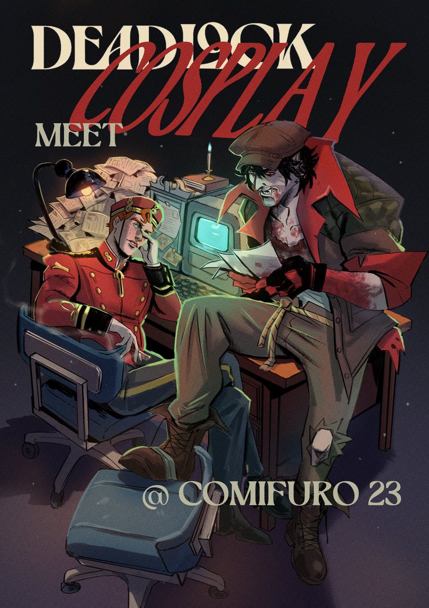 emp_roar's tweet photo. Hello ritualists! 👁️

This Comifuro23 DAY 2 (November 1st) I and @ kyu.cos is hosting a community Deadlock Cosplay Meetup! We would like to invite fellow cosplayers and artists to join our little gathering to celebrate our love for this game 💖
#comifuro23 https://t.co/vZ5tJELVfG