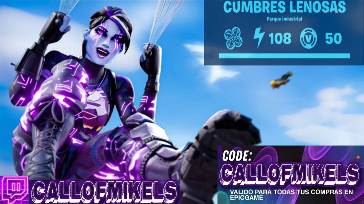 CallofMikels's tweet photo. Si alguien necesita ayuda a esa misión de pavos o cualquiera de Fortnite Salvar el Mundo, como a @ivan_nava95 , COMENTEN 👇💞

#Fortnite #stw https://t.co/XIQPCbduEt