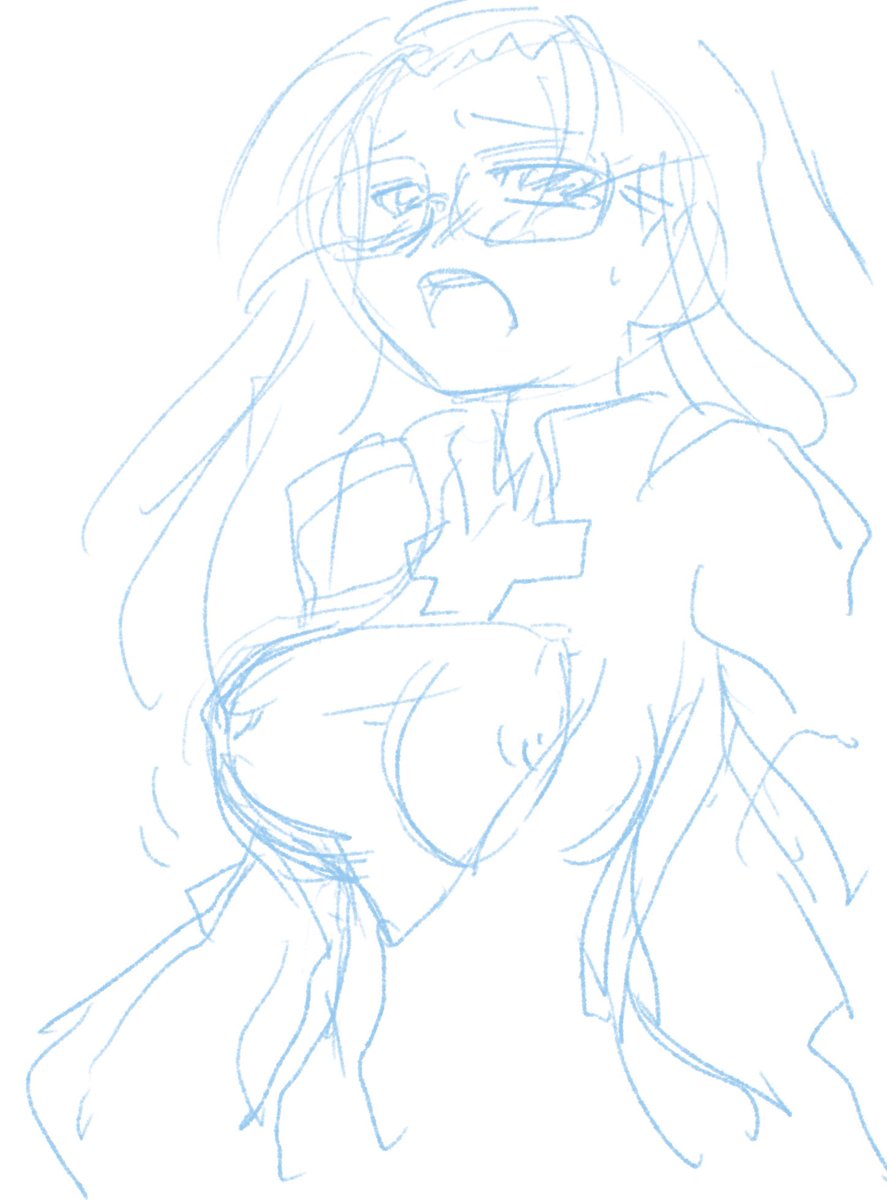 dengekimegasow's tweet photo. いい感じに酔っ払っておっぱい描きたくなったけどペンシルを会社に忘れてきちゃったので代わりにラフ再掲しちゃうw https://t.co/6XLiiWy9qX