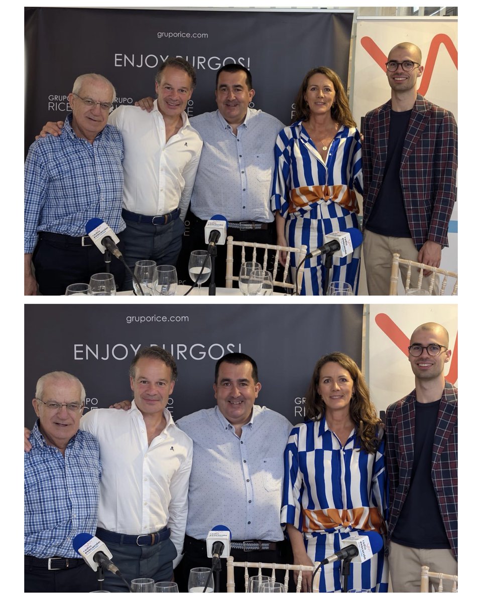 feriadeburgos's tweet photo. 🎙️🎙️🗣️ Las 𝗧𝗘𝗥𝗧𝗨𝗟𝗜𝗔𝗦 𝗧𝗔𝗨𝗥𝗜𝗡𝗔𝗦 continúan: ayer Barbara Pedrosa, Miguel Angel Sánchez, Diego Pérez y Miguel Ángel Salinas fueron los protagonistas del programa dirigido por 𝗜𝗡̃𝗜𝗚𝗢 𝗖𝗥𝗘𝗦𝗣𝗢. https://t.co/LBx1qVWsoa