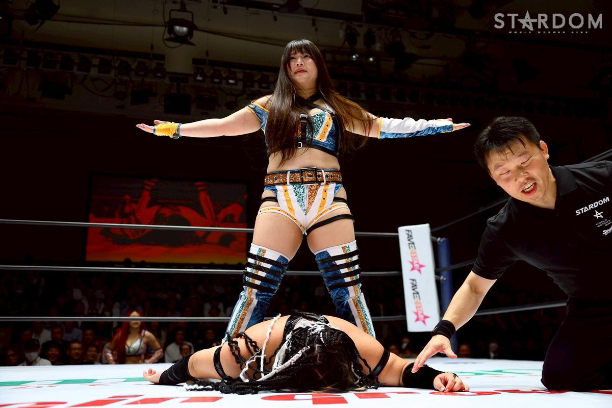 kogumastardom's tweet photo. ずっと前から似合うとおもっていたんだ🧸

#STARDOM https://t.co/MyPLhu4iYz