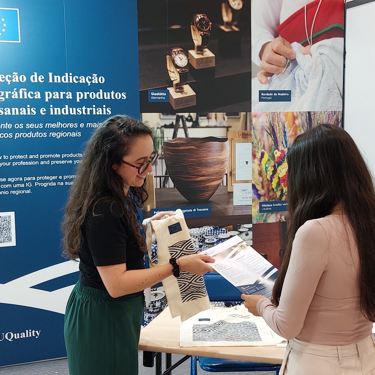 EU_Growth's tweet photo. Craft &amp; Industrial Geographical Indications help protect the skills, traditions and know-how rooted in Europe's regions.

At #FIALisboa, we're showcasing the new CIGI system.

CIGI Tour details: https://t.co/83T1DCL1jM https://t.co/Ypv9XzJXn7