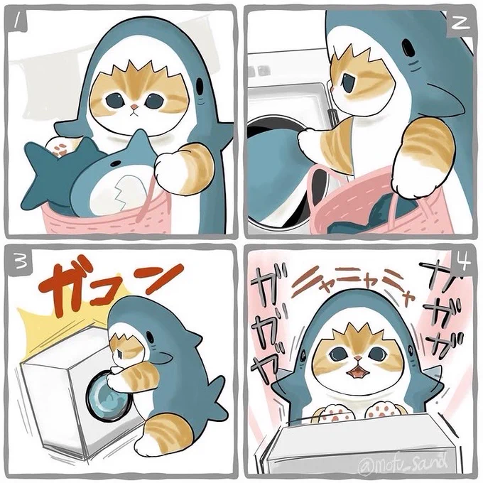 【水曜朝8時更新】
mofusandアニメ第26話配信🦈
ぐるぐるお洗濯。

YouTubeアニメ視聴はこちらから
👇
https://t.co/rNCTRa2LYX 