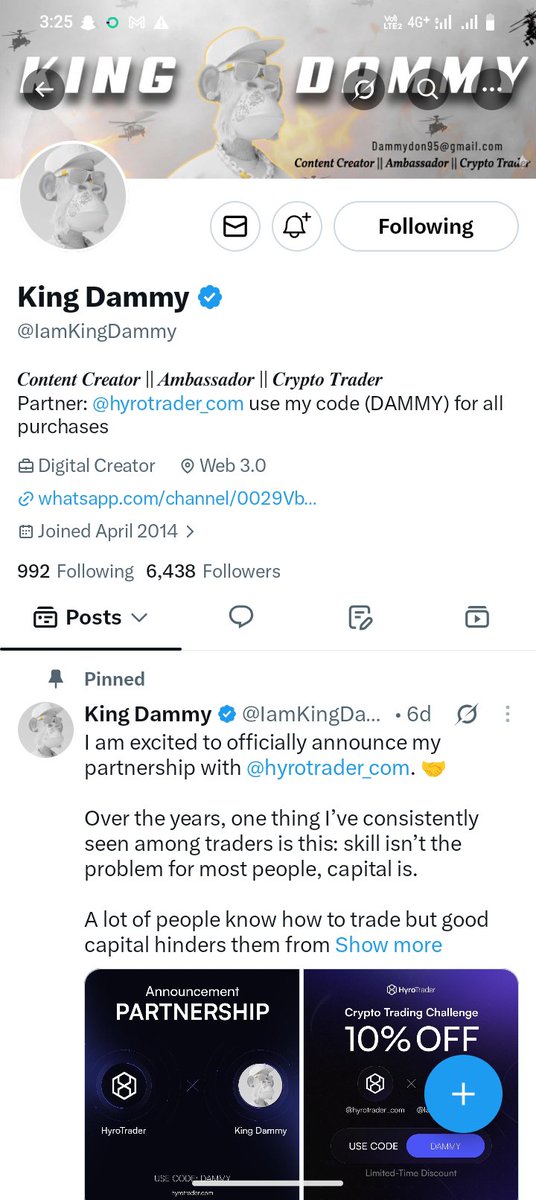 Christus6040's tweet photo. @IamKingDammy @hyrotrader_com @CryptofxOG @bottleboy0xx 
@baadom_kingsley 

Let's go https://t.co/SoI4iZaVtl