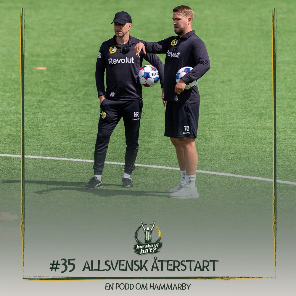 hurskavihat's tweet photo. Allsvensk återstart står runt hörnet och det har hänt mycket sen senaste matchen. Vi går igenom allt samt siktar in oss mot kommande matchen i Borås!

🎧 https://t.co/LLSPNmkkrR https://t.co/YYqYRiN5Am