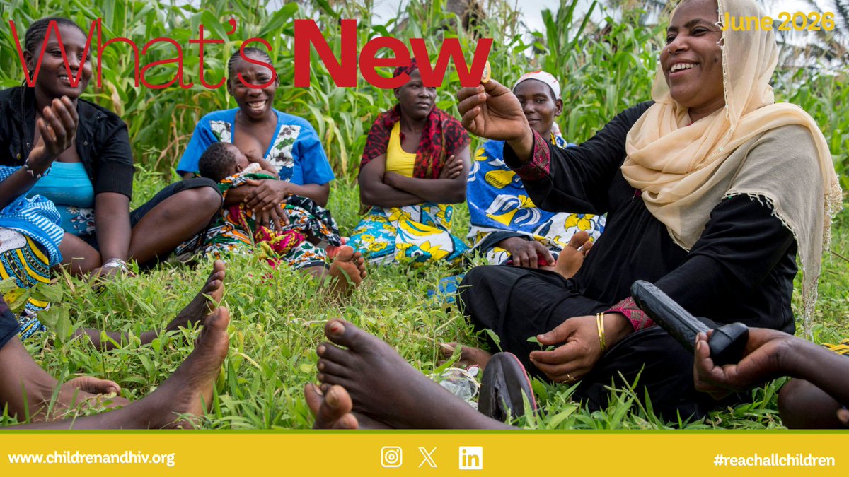 childrenandHIV's tweet photo. Read the latest news and events from @childrenandHIV and our network in our June What's New update. Discover now! https://t.co/8FlMLCsSog #reachallchildren https://t.co/jwHbdDa33F