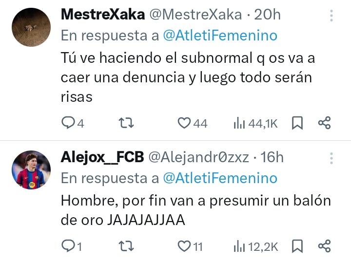 GxlDeTrippiz's tweet photo. QUE LOS DEL BARÇA ESTÁN INSULTANDO AL ATLETI POR SUBIR FOTO DE UNA JUGADORA PENSANDO QUE ES BONMATI JASHSJSJS https://t.co/ofSJCUDGf0