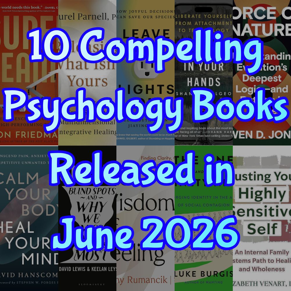 Bal_Achievement's tweet photo. From emotional intelligence and trauma recovery to technology, perception, and evolutionary logic, these are the new psychology books that stood out most in June 2026. Read the reviews here:
https://t.co/zRSwZwr2OY https://t.co/mIhazsqDHr