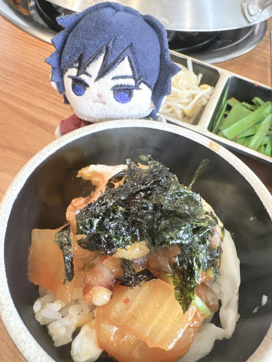 yukimura6yuko's tweet photo. 新大久保ランチはめちゃくちゃ美味しかったです(*´ч`*)✨✨✨

いつもありがとう(* ᴗ͈ˬᴗ͈)”✨ https://t.co/Neu7Ds19Z0