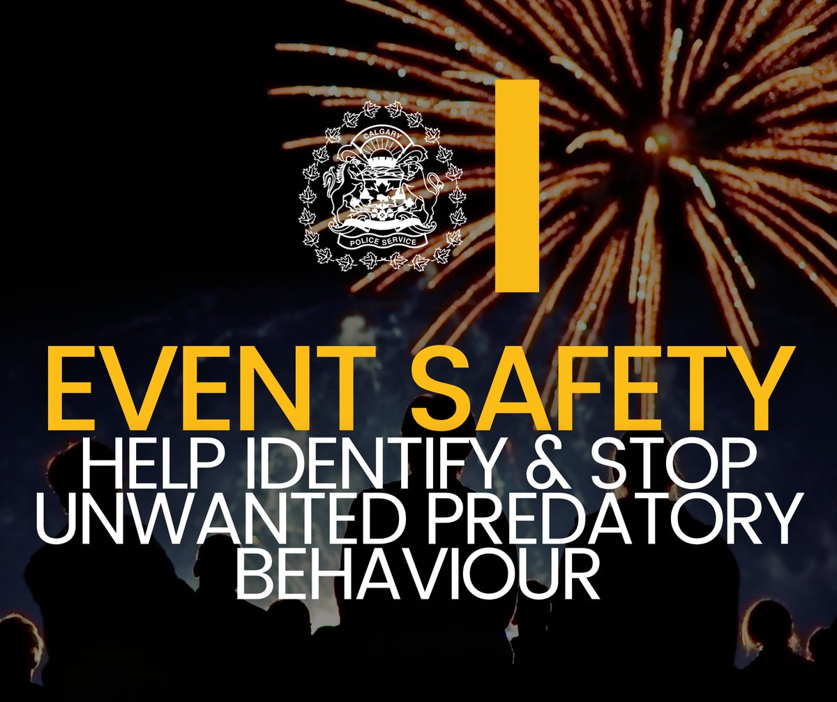 CalgaryPolice's tweet photo. Anyone can become a victim of sexual assault. This event season, look out for yourself & all members of the group you attend events with to help identify & stop unwanted & predatory behaviour.

Openly discuss with your friends a safety plan if you find yourself in an uncomfortable situation or interaction. If you see something or become engaged in something you feel is inappropriate, speak up, let your friends or event staff know. If you find yourself in an emergency situation, always call ☎️ 911. 

🔗 Visit https://t.co/uRlQisKiiz for resources & to learn more about sexual assault.

ℹ️ This content has been translated by an independent, third-party service. Reasonable efforts have been made to provide accurate translations, but errors may still occur. While we strive for accessibility, accuracy & linguistic/cultural understanding, the CPS does not certify the accuracy of translated content, nor assume liability for errors in translation.