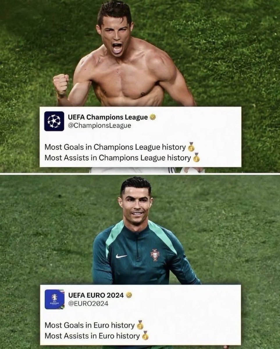 AveiroPrince_'s tweet photo. “Ronaldo only score goals, he doesn’t assist” https://t.co/Va0b4ia2Vv