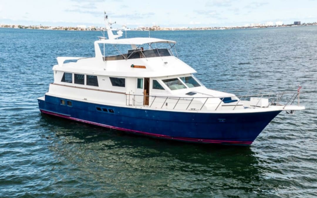 PreferredYachts's tweet photo. Price reduced — 1994 Hatteras Cockpit Motoryacht (70') now offered at $329,000 in St. Petersburg, Florida. A classic Hatteras platform with the versatility of a cockpit design.
https://t.co/bVWYxRo3wU https://t.co/OV3vjTgiwO