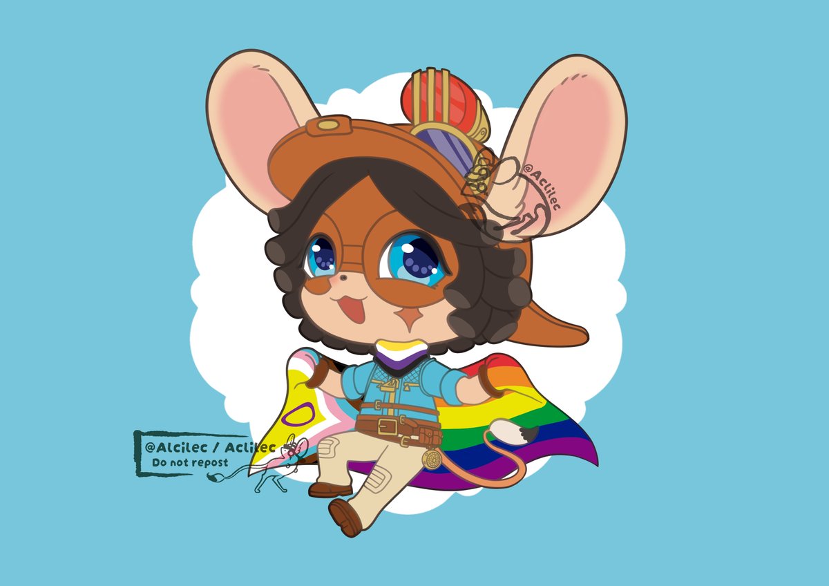 Alcilec's tweet photo. Happy pride month!!! I know a lot of Norton fans are queer, me included, so I wanted to celebrate a bit :3 #NortonCampbell https://t.co/gPCOdscuWR