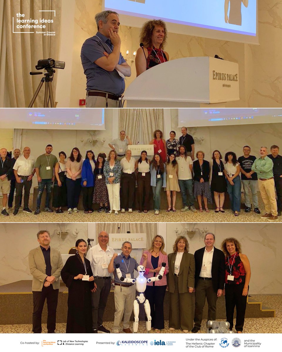 learningideasco's tweet photo. Another unforgettable Greek summer in the books!  “AI, Teaching &amp; Learning,” really brought together incredible minds in Ioannina. Three days of rich insights, meaningful dialogue &amp; the kind of conversations that stay with you long after you leave. See you at our next TLIC event! https://t.co/lHM1jmF8AF