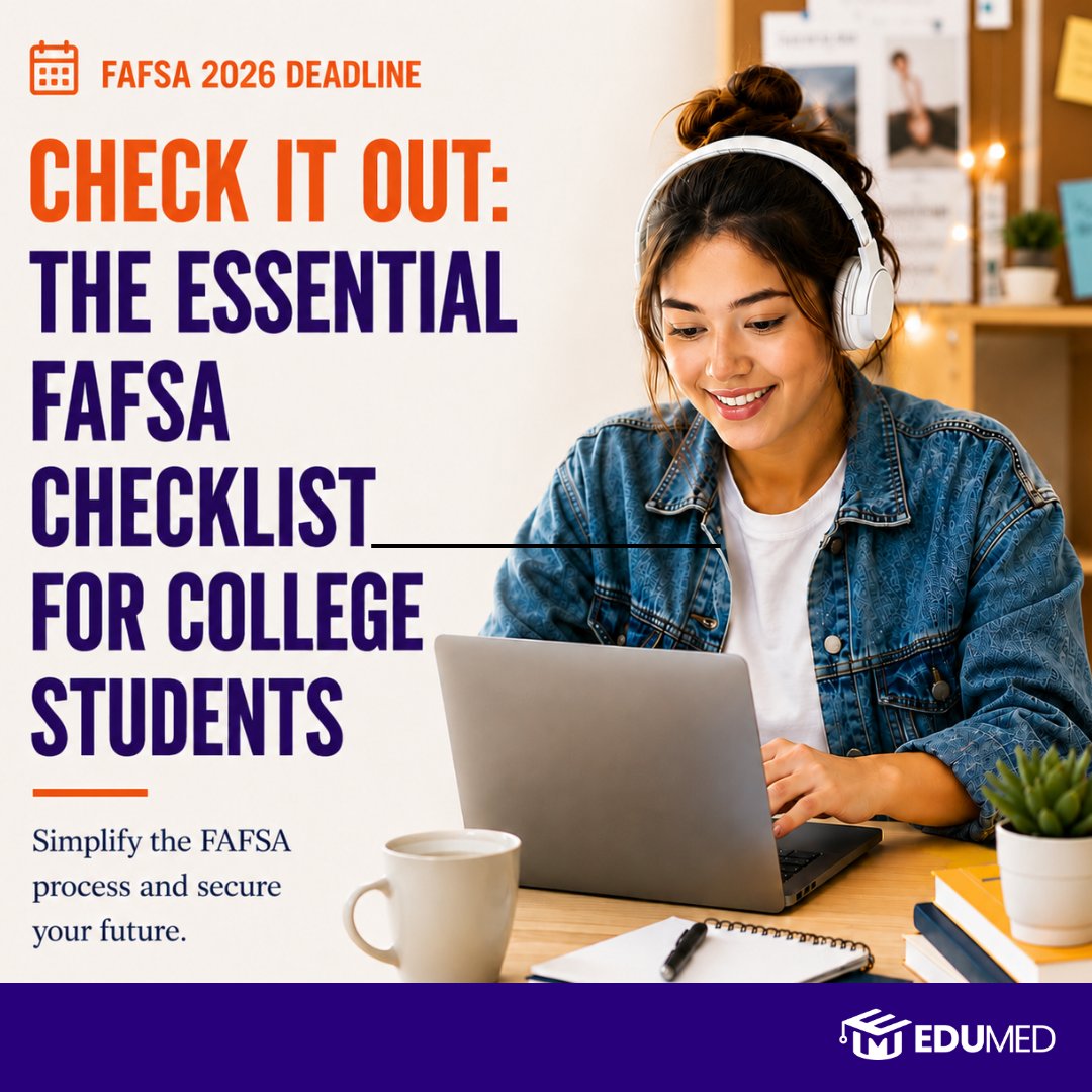 EduMedOrg's tweet photo. The FAFSA is more than a form. It's your path to financial aid.

Grants, scholarships, work-study, and loans can start with one application.

Have you submitted yours yet? Comment below.

https://t.co/gRMbumvBpl

#FAFSA #FinancialAid #Healthcare #MedStudents https://t.co/Zj9v78qTMm