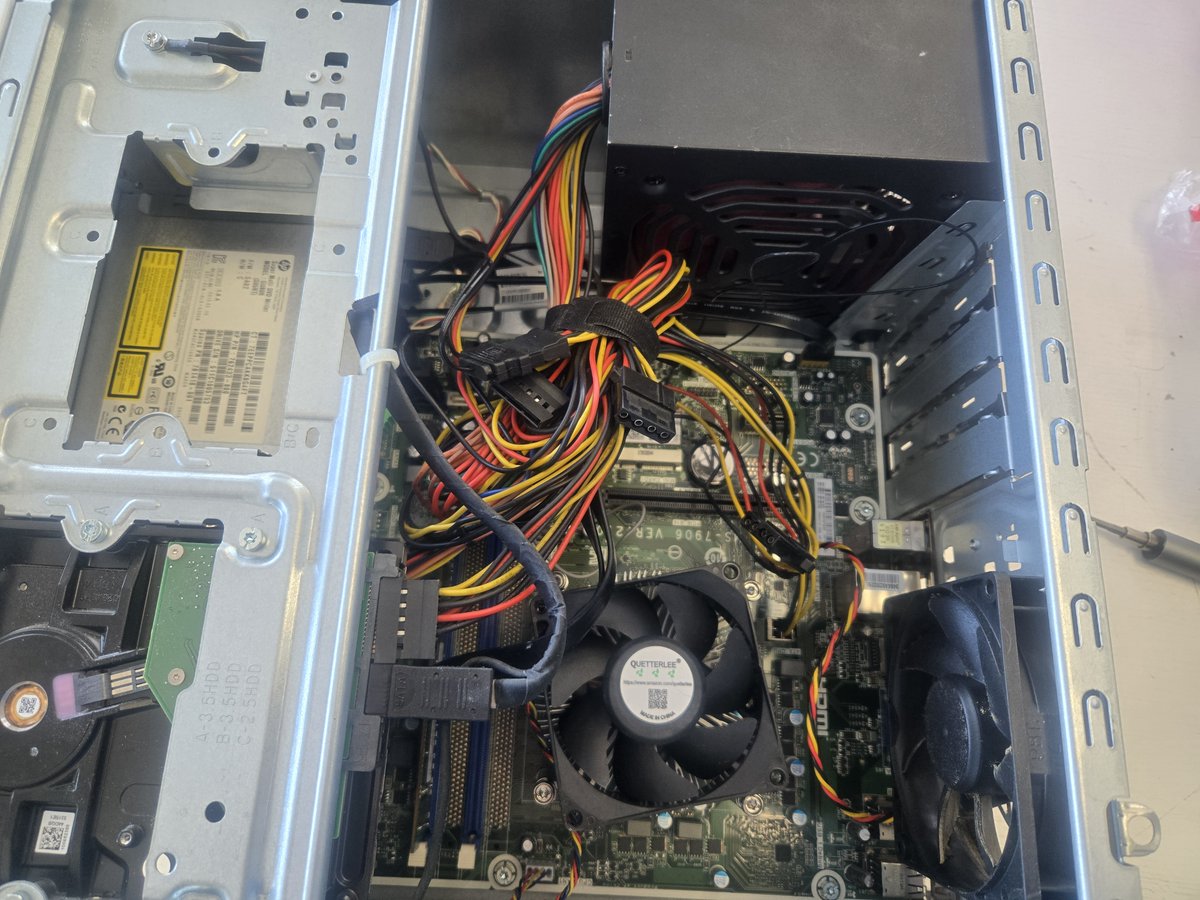 ATEKCOMPUTERS's tweet photo. This desktop came to us after a power outage left it completely dead. After diagnosing the issue, we found the power supply had failed, and the CPU cooling fan also needed replacement.

✅ Installed a new power supply
✅ Replaced the CPU fan
✅ Tested and verified stable operation
✅ Customer is back up and running!

Power outages and surges can damage critical computer components, but in many cases, a professional repair can save your system and your data.

If your computer won't turn on after a storm or power outage, bring it by for a diagnosis. We'll identify the problem and get you back to work as quickly as possible.

📞 Contact us today to schedule your repair!