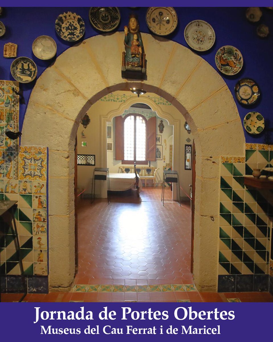 MuseusDeSitges's tweet photo. 📣 Demà, com cada primer dimecres de mes, fem jornada de portes obertes als museus del Cau Ferrat i Maricel. T'hi esperem!
🕙 De 10 a 19 h https://t.co/2p8cZF5tBu
