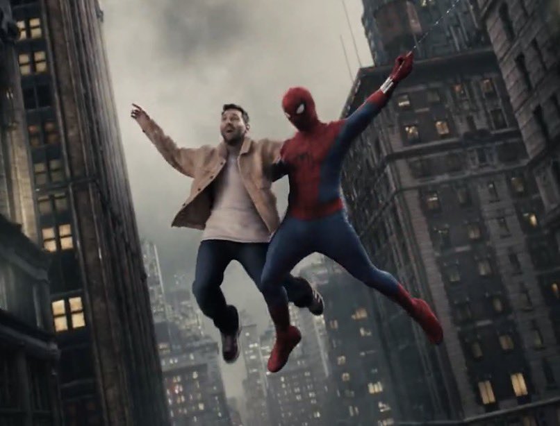 _Margvel's tweet photo. 📸 Lionel Messi y Tom Holland en el nuevo teaser de 'SPIDER-MAN: BRAND NEW DAY'

No puedo creer esto 😭❤️‍🩹 https://t.co/fJfCPOlgRQ