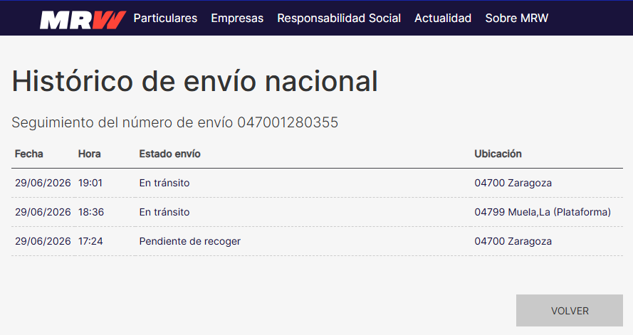 diegocubero's tweet photo. @MRW_clientes Pues en vuestra web pública no aparece ese estado. lo último es de ayer en Zaragoza. Si la franquicia de Valladolid no lo tiene, ¿por qué me aseguraron por que me lo entregaban en 2 horas? Es una vergüenza el descontrol y que me hayan mentido. Exijo una solución ya. https://t.co/QdCbdBUR3g