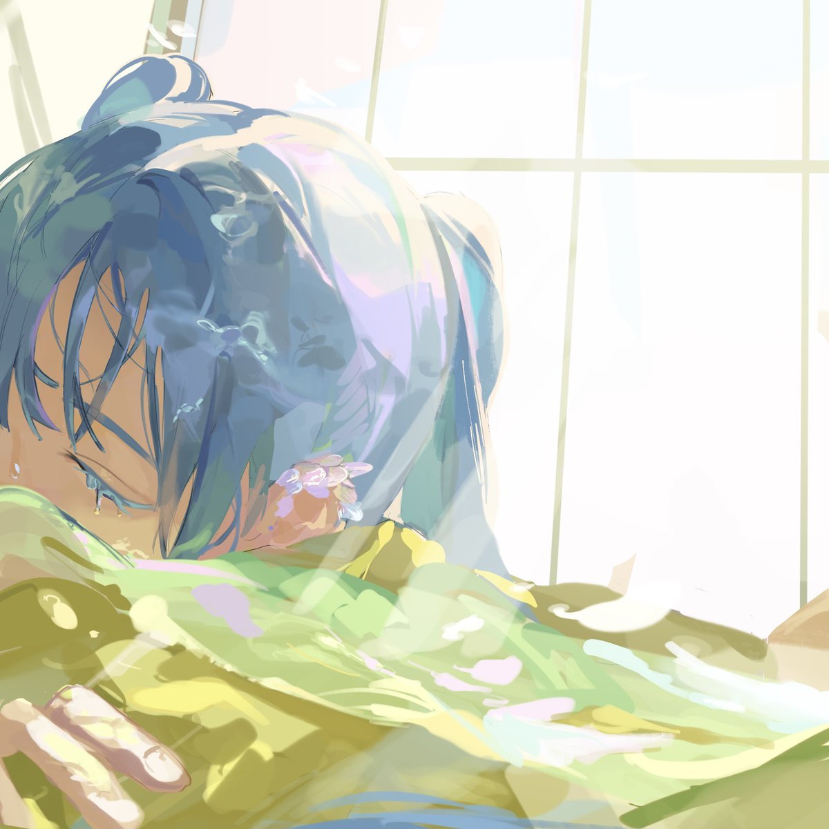 _TERRAmoon__'s tweet photo. #2026年自分が選ぶ今年上半期の４枚 
描きたい空気感に近づけた気がします💖 https://t.co/No7zWLrUbP