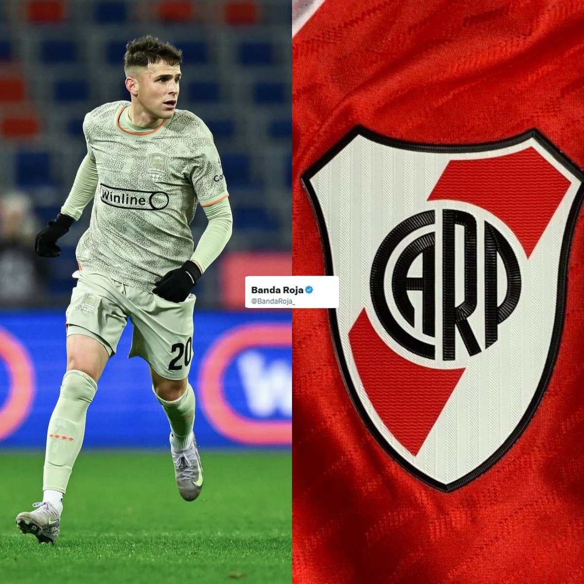 BandaRoja_'s tweet photo. 🚨🇺🇾 ¡GIOVANNI GONZÁLEZ YA ESTÁ EN ALICANTE!

🩺✍🏽 El lateral derecho arribó a España para realizarse la revisión médica, firmar su contrato y sumarse a la pretemporada de #River.

ℹ @GermanBalcarce https://t.co/nY0v7ohINU