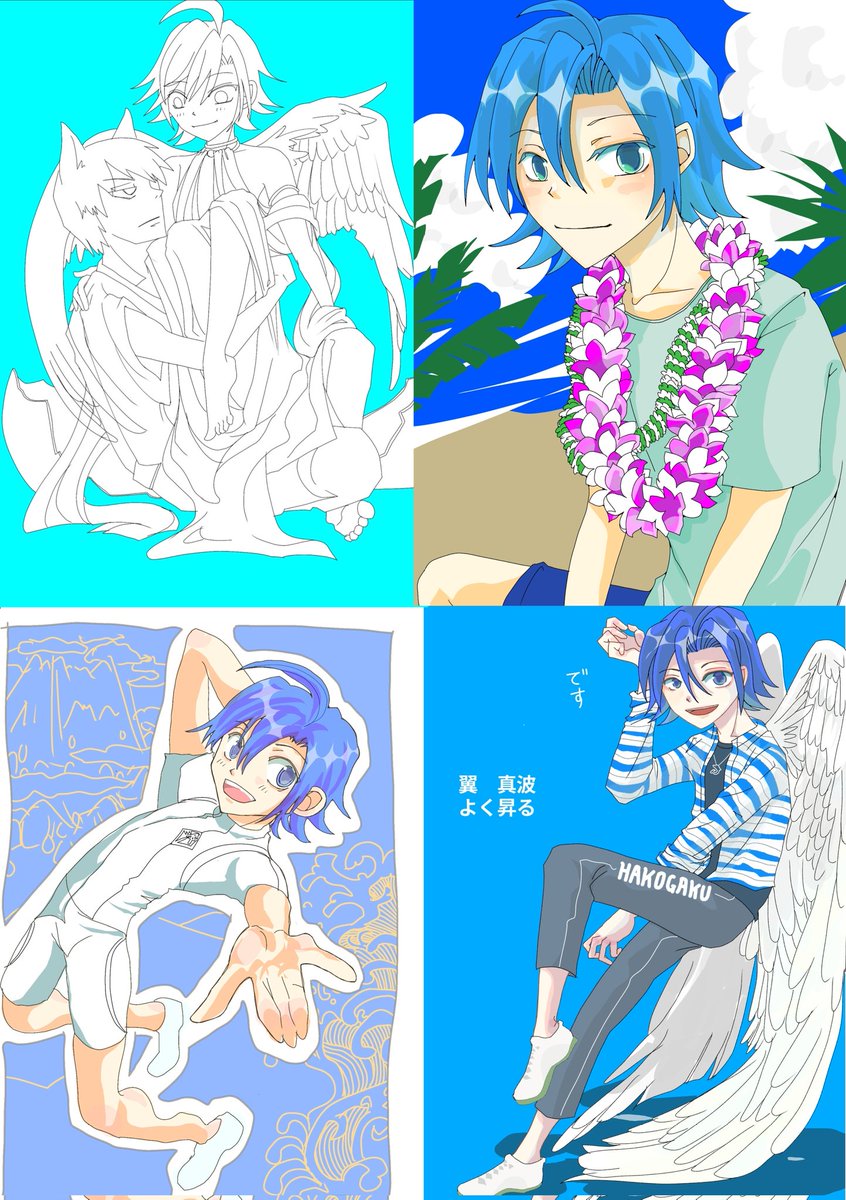 ryunekodan's tweet photo. #今月描いた楽描を晒そう ②
※※F組※※

夏の始まりが良く似合う2人です
7月もどーぞどーぞよろしくです https://t.co/C7Y99Ql32G