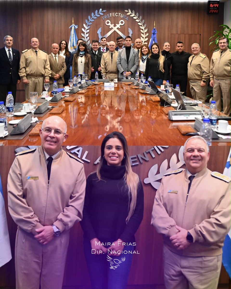 MairaFrias2025's tweet photo. ¡Feliz día a la Prefectura Naval Argentina! Gracias por honrar con valentía y dedicación esta noble misión. Mi reconocimiento y gratitud a cada uno que, con vocación de servicio trabajan diariamente por la seguridad de nuestros espacios marítimos y fluviales. https://t.co/rsHfKVuByK