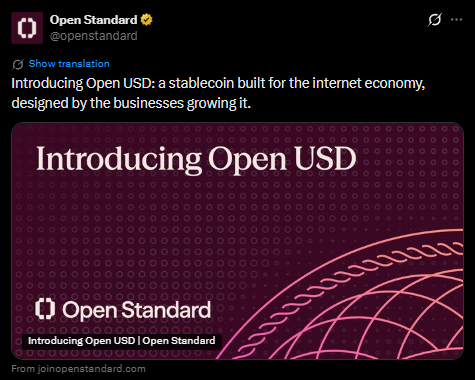 Airdropfinds's tweet photo. Visa, Stripe, Mastercard, BlackRock, dan Coinbase Dukung Stablecoin Baru

Puluhan perusahaan besar dilaporkan bergabung untuk mendukung stablecoin OUSD. 
Menurut laporan Bloomberg, perusahaan-perusahaan tersebut sedang membahas pembagian pendapatan (revenue split) di antara para mitra yang terlibat dalam proyek stablecoin ini.

Langkah ini menunjukkan semakin dalamnya keterlibatan institusi keuangan tradisional dalam pengembangan stablecoin.