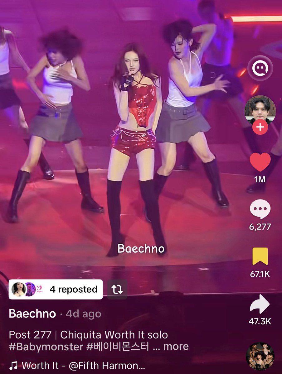 pinksbabymon's tweet photo. chiquita’s solo stage making more noise than some group comebacks this year 😭 https://t.co/nlhiZ2VVO0