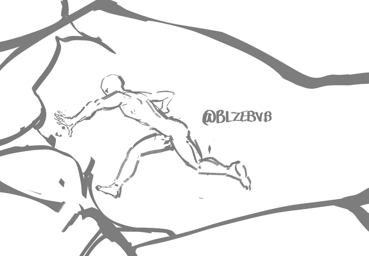 Blzebvb's tweet photo. some quick dynamic posing sketches #artmoots #sketch #multifandom https://t.co/pHAyqfIxoV
