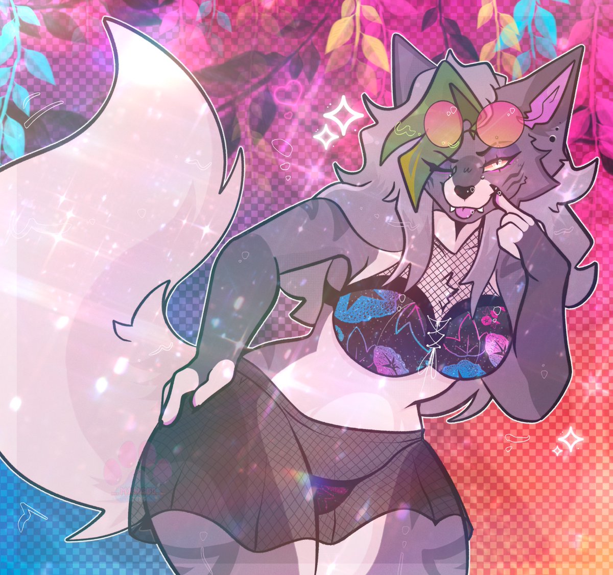 summer vibes roxy ✨ #fnaf #fnafsb #securitybreach #roxannewolf #roxy