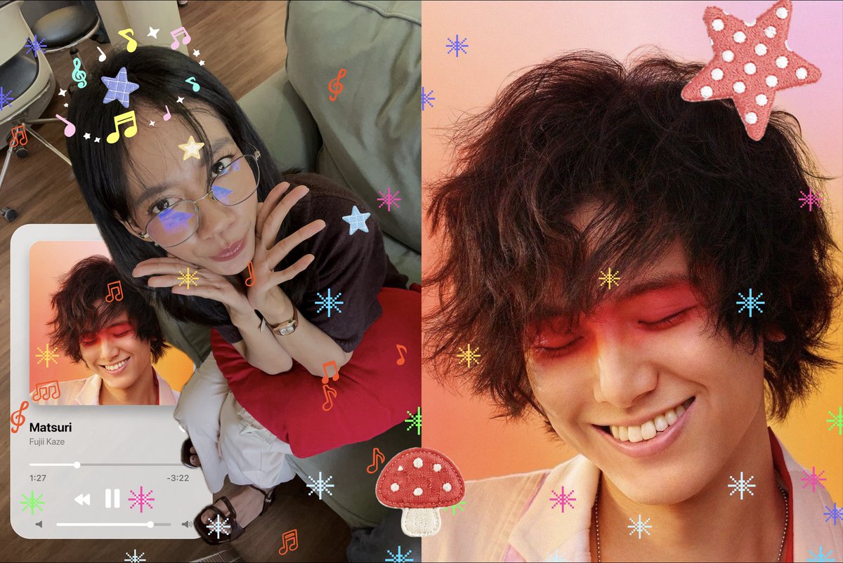 sunseelly's tweet photo. annyeong >__<⭐️🤍 edit lagi pake dooo0t (masih ketagihan) ㅠㅠ kali ini…

me as fujii kaze songs: https://t.co/jrF20T0gjm