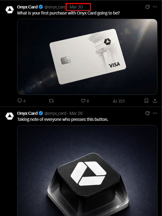 King_Memento's tweet photo. Neobanks are my favourite thing always.

can clearly see they've been building since 3 months , i am not home rn to test but would be great if some can test this and share feedback.

If this is truly a No-KYC neobank, this changes everything, and is a huge runner. although tek market isn't favourable these days but legit products will always cook, simple.

$ONYX
DvyZ1ZZTR9u4HHend1Y9zS5WZrdEew2aUPNFUY6opump