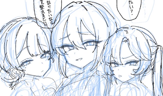 絶対鼻と口だけでいいのにかわいいから顔全部描いちゃう😄時間のムダ使い❤︎ 