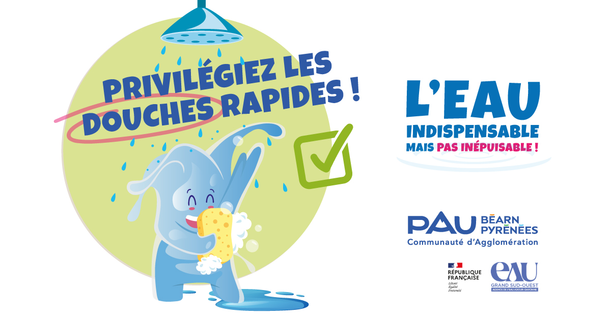 Ville_Pau's tweet photo. Depuis le 25 juin, l'intégralité du @departement64 est placé en vigilance pour l'eau potable compte tenu de l'augmentation des consommations et de l'évolution des ressources ➡️ https://t.co/mJlrgbo2oF https://t.co/HEzNAD3C4L