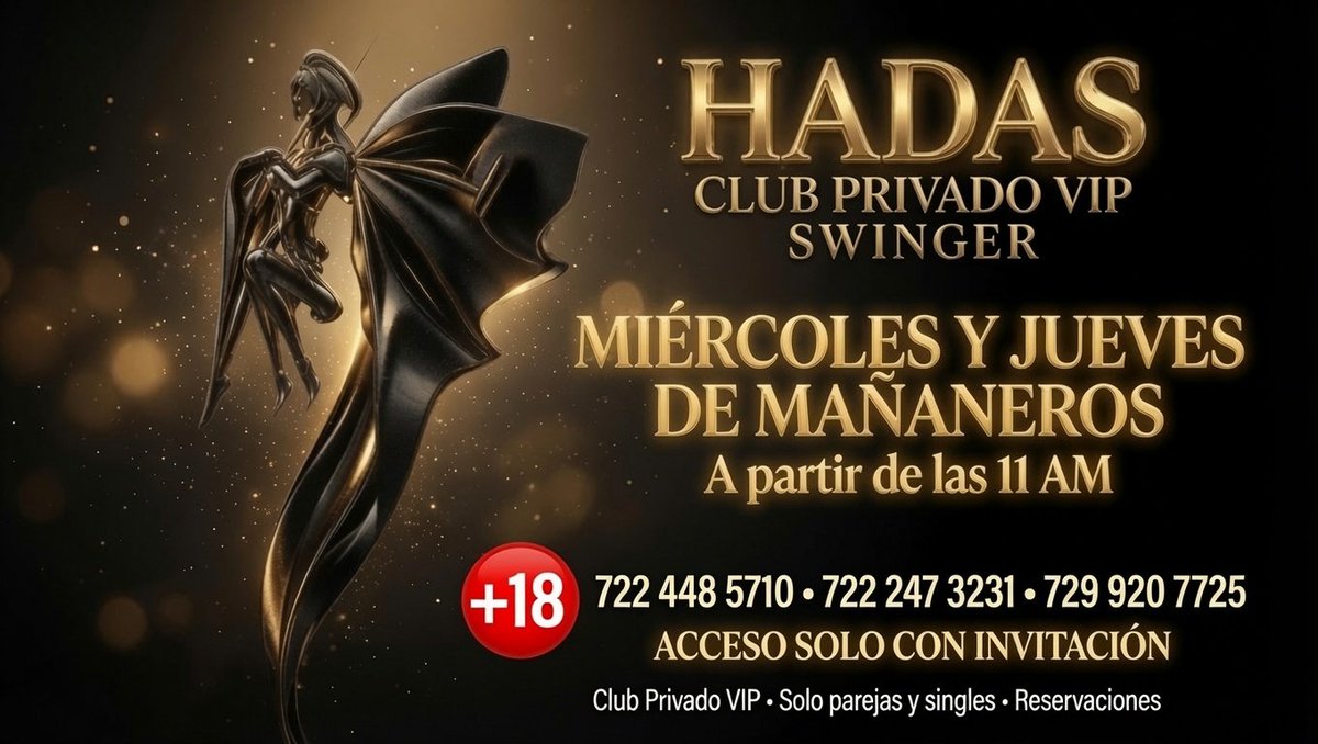 SwHadas's tweet photo. atrévete a ser parte del ambiente SWINGER interactua activamente en este tu espacio... invitación para parejas chicos y chicas solas.. contacto 7224485710 https://t.co/dlyEU1Dtcn