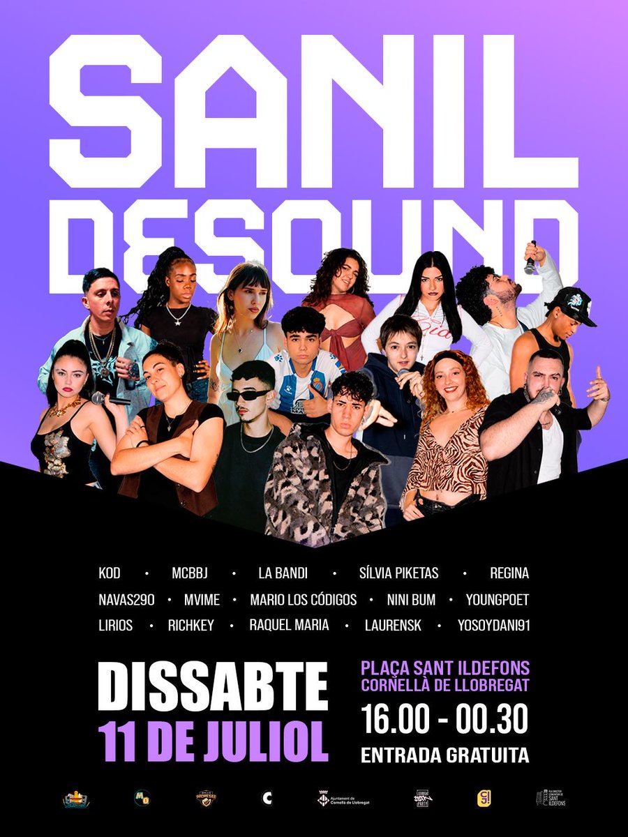 CfaCornella's tweet photo. El proper dissabte, 11 de juliol, tindrà lloc l'espectacle #SanildeSound, amb un cartell de luxe 😍.Entre les persones que hi actuaran, es troba la nostra @raquelhm__ ❤️,que ja va ser l'artista convidada a la #FestaFiCurs2026 de l'escola.Gaudim l'estiu amb bona música! 🔥@se_bll5 https://t.co/ixv2bmuacj