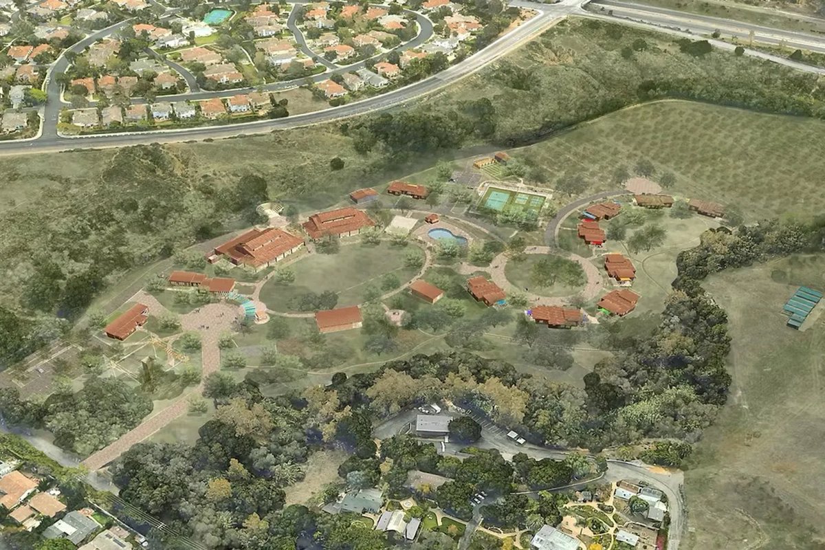 KatyActivity's tweet photo. Katy Perry’s Firework Foundation was approved to build a youth camp in Gratitude Canyon, designed to provide arts and nature-based programming for underserved youth in the community.

Amenities would include: cabins, tennis and pickleball courts, a gymnasium, a dining hall, a pool, a recording studio, an archery area, an amphitheater and others.