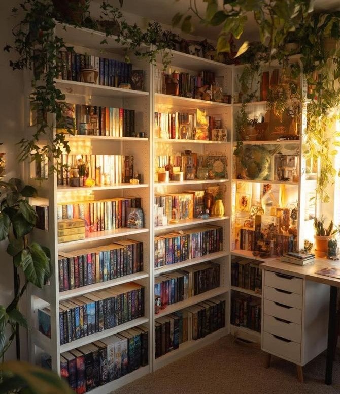 AlejaReads's tweet photo. I'm one of those people who get butterflies in their stomach when they see a bookshelf.>>> https://t.co/2w57Lp1LYN