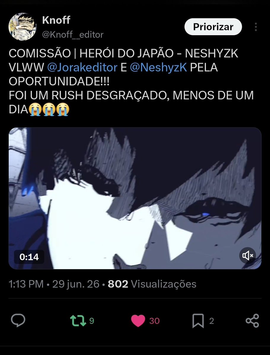 Knoff__editor's tweet photo. Caramba, mta gente viu esse vídeo https://t.co/S3il7QJs1X