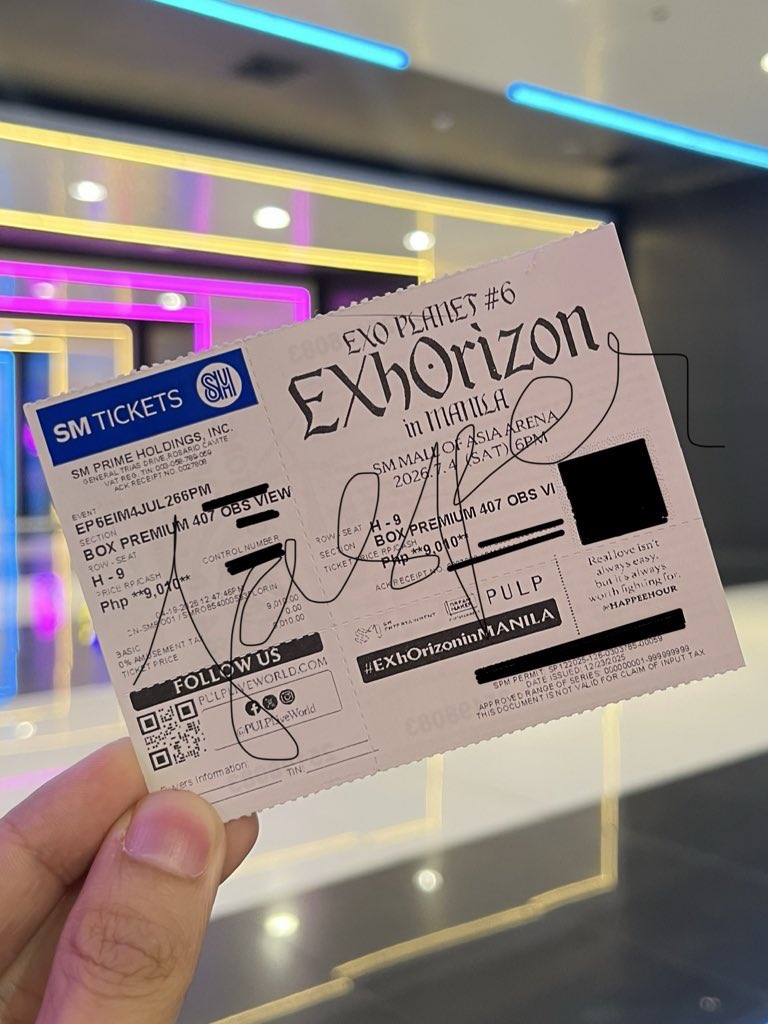 jpogi9678's tweet photo. wtt lft ph exo 

want to trade exhorizon in manila ticket

have : box premium 407 H-9 day 1
want : box regular (+cash diff) or box premium day 1 https://t.co/L2gA0fpDCF