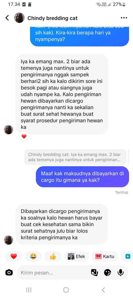naaram25's tweet photo. Please jangan ada yg ketipu adopt kitten kayak aku :(
Ini gimana ya cara laporinnya???
Aku hilang 150k
Kak Imel Geovani semoga hidupmu tidak pernah tenang, aku tidak akan memaafkanmu sampai kapan pun
#kitten #cat #pet #adopt https://t.co/mEcApz8iFG