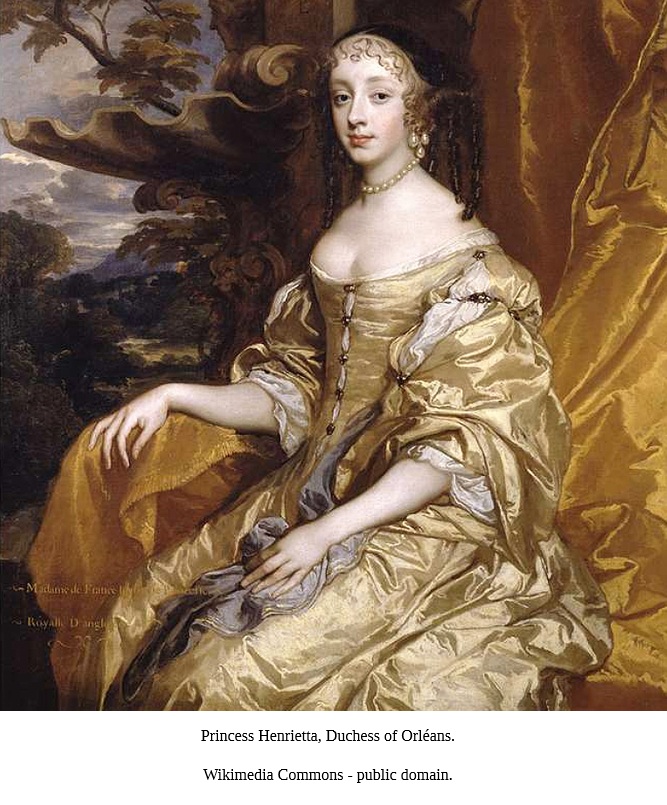 SueCooperBridge's tweet photo. #HistoryNotes📜
#OTD 1670 d. #Henrietta #DuchessofOrléans, who was married to #PhilippeI #DukeofOrléans. Not the happiest of unions, he a flamboyant wearer of women's attire, makeup, jewellery, & with a liking for men, but fearless in battle! Her death caused rumours of poisoning https://t.co/cPRzpChuMR