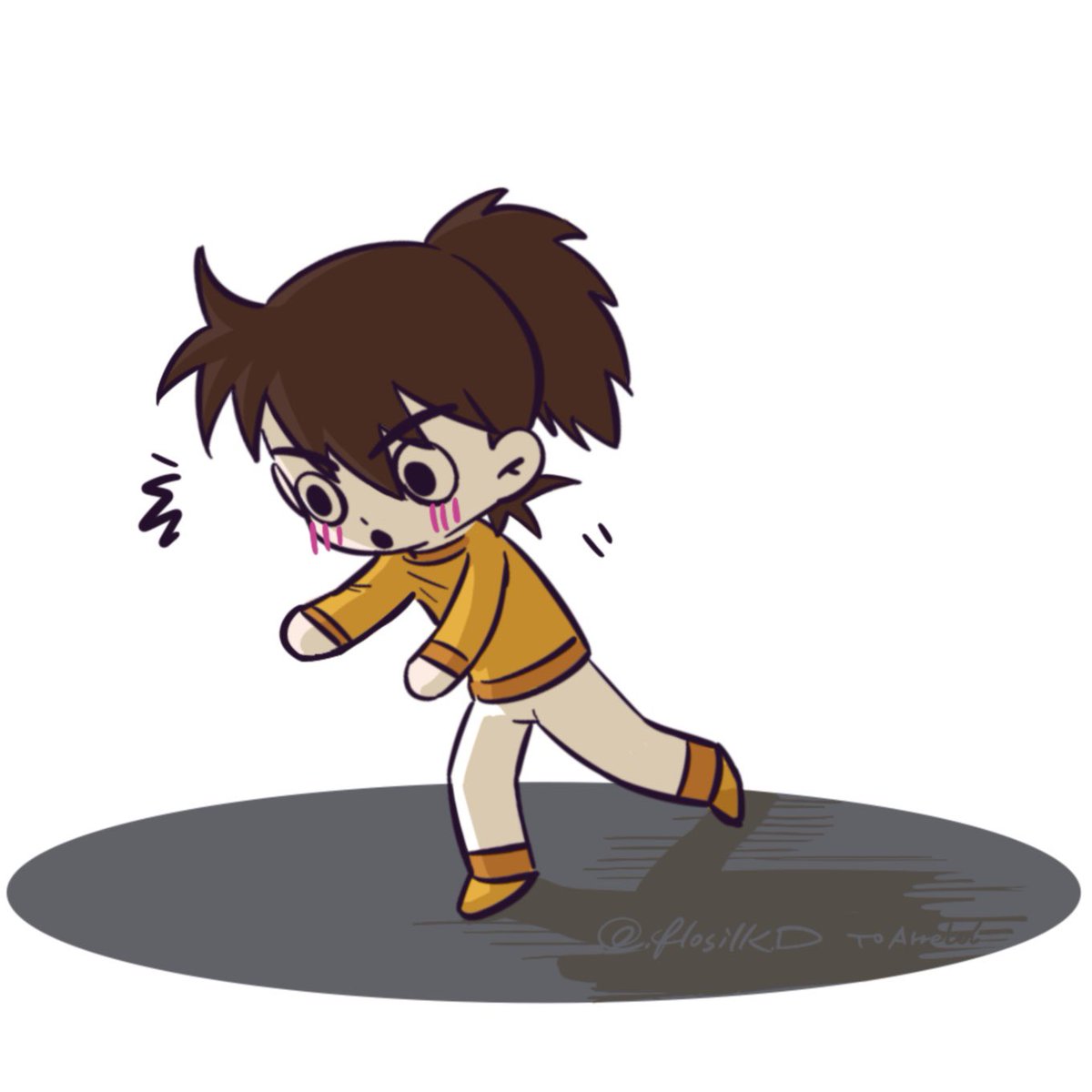 FlosilkD's tweet photo. 土きり　
*友達の収集（友達のゲーム画面なので、彼女のために描いたものです）

（友達のゲームしか見られないので、微笑む...😭😭😭😭 https://t.co/pU1vUADQLD
