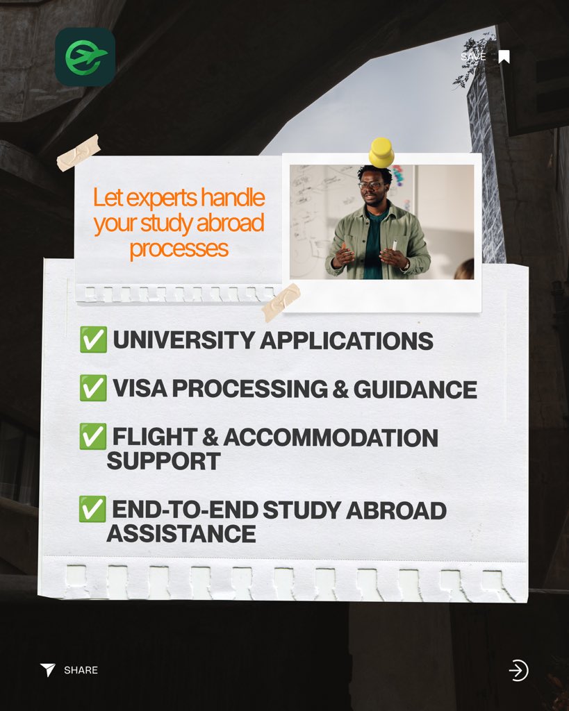 TravelWExplore_'s tweet photo. Every day you wait is one step closer to missing your intake.
Secure your admission, visa, and travel plans with experts who get it right the first time.
📲 Book your consultation today before it’s too late.
#StudyAbroad #StudyVisa #AdmissionsOpen #VisaSuccess https://t.co/vIyvh2InNL