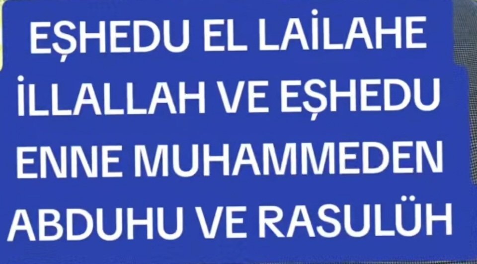 MeralTok's tweet photo. Hadi arkadaşlar birer kelime-i şehadet getirelim kelime-i şehadet getiren birtane nokta koysun şimdiden hepinize ALLAH razı olsun 🤲 https://t.co/X4SMHFXCJx