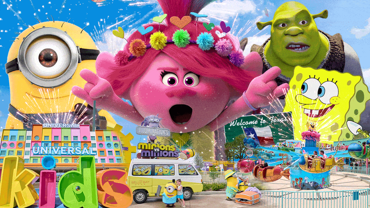 adamchitwood's tweet photo. I went to Universal Kids Resort in Frisco with my kid. It was hot. There were minions.

This is our story. https://t.co/DkFpTk5BlN https://t.co/yKd2pTTVFg